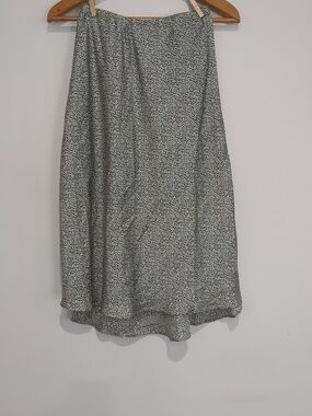 Sienna Sky Black & White Dotted Maxi Skirt